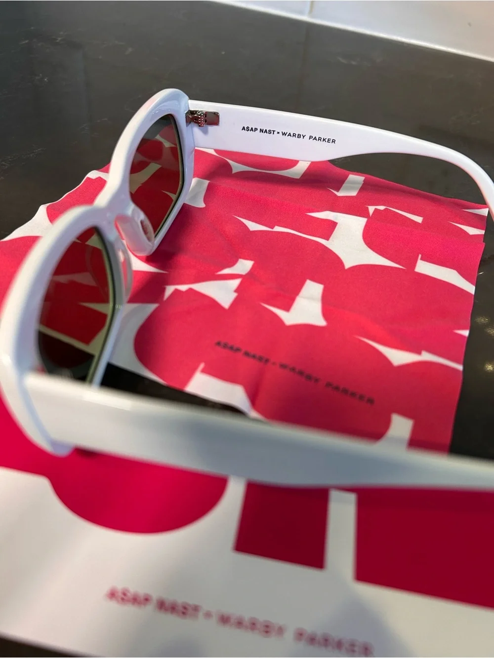 Warby Parker stylish white